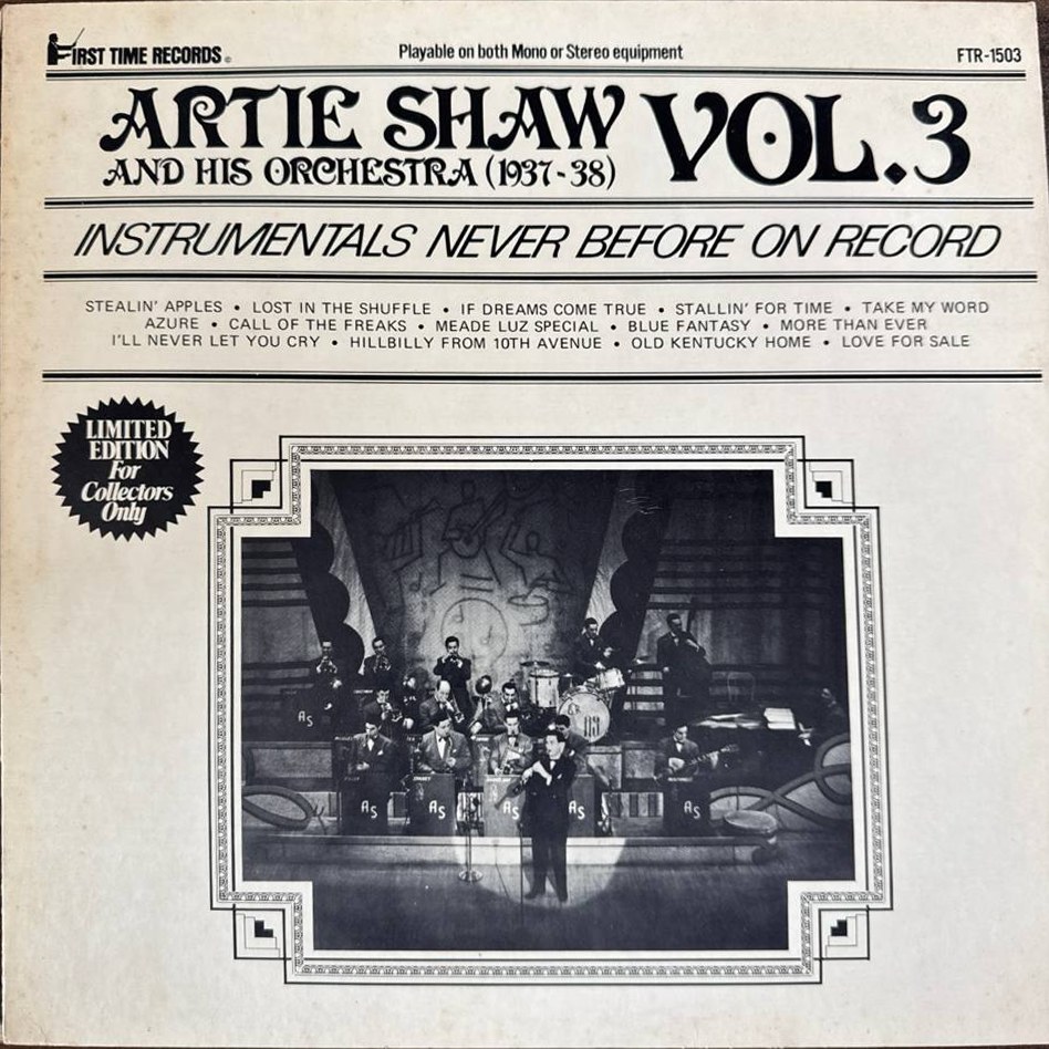(1937-38) - Vol. 3 - Instrumentals Never Before On Record